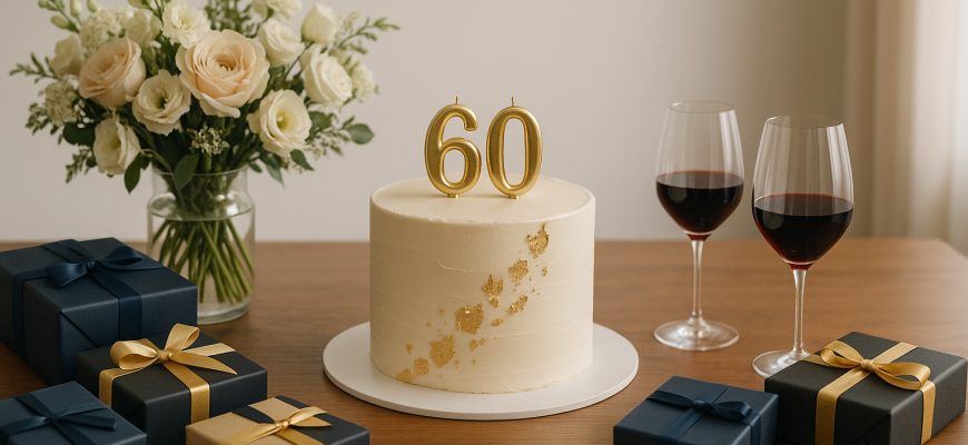 Привітання з 60 річчям чоловіку